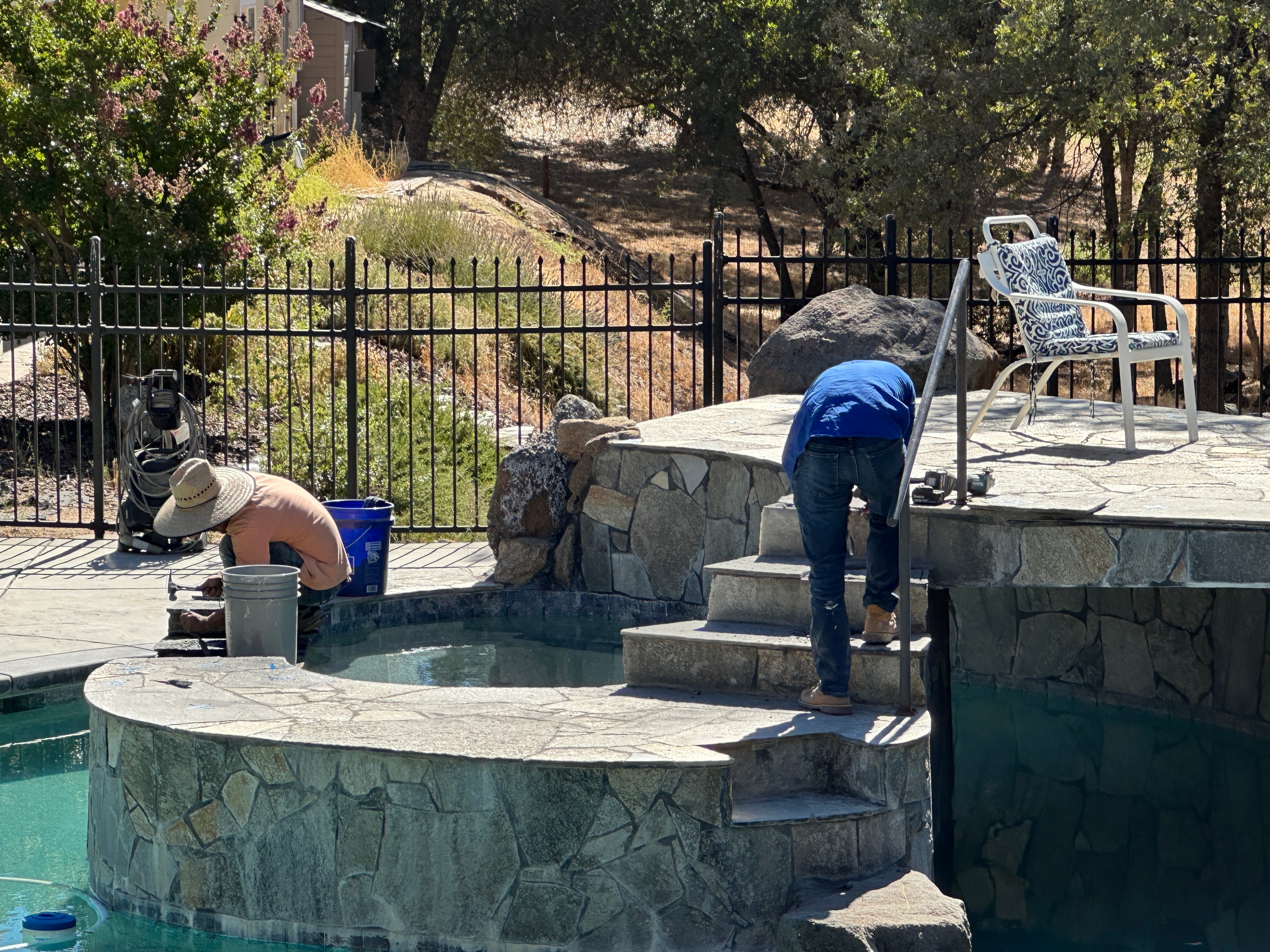 Backyard pool maintenance and construction — HCIC
