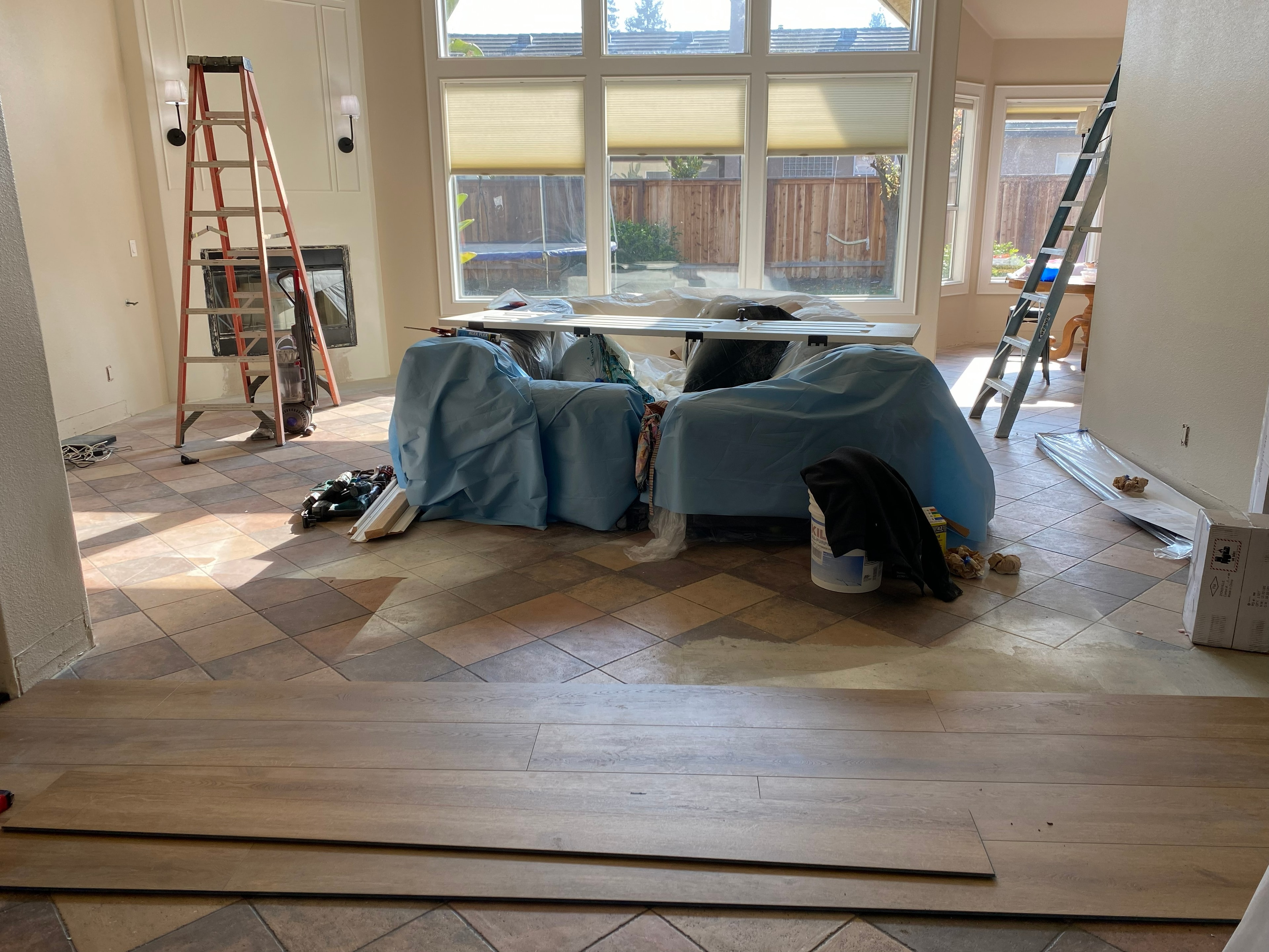 Home renovation in progress — HCIC