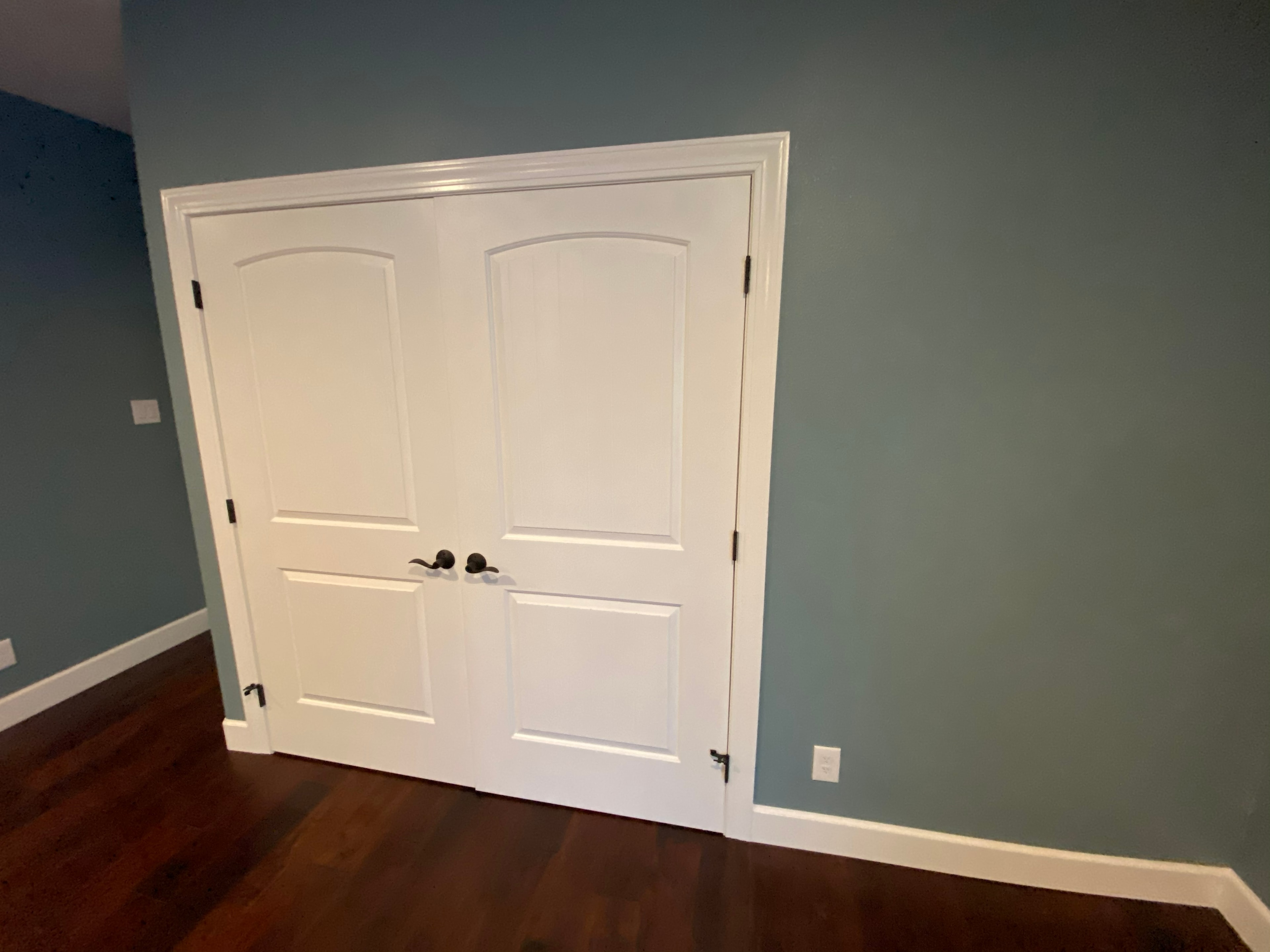 White double doors interior room — HCIC
